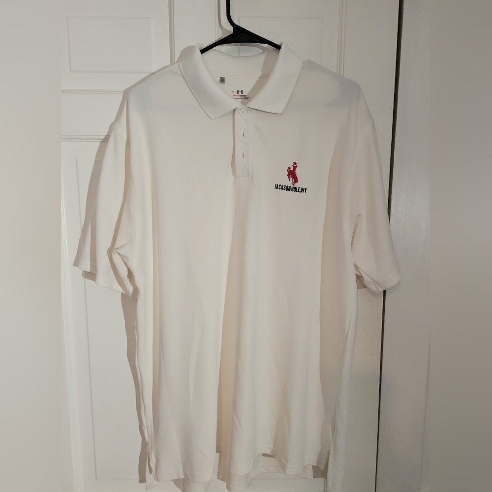 Under Armour polo- Jackson Hole WY